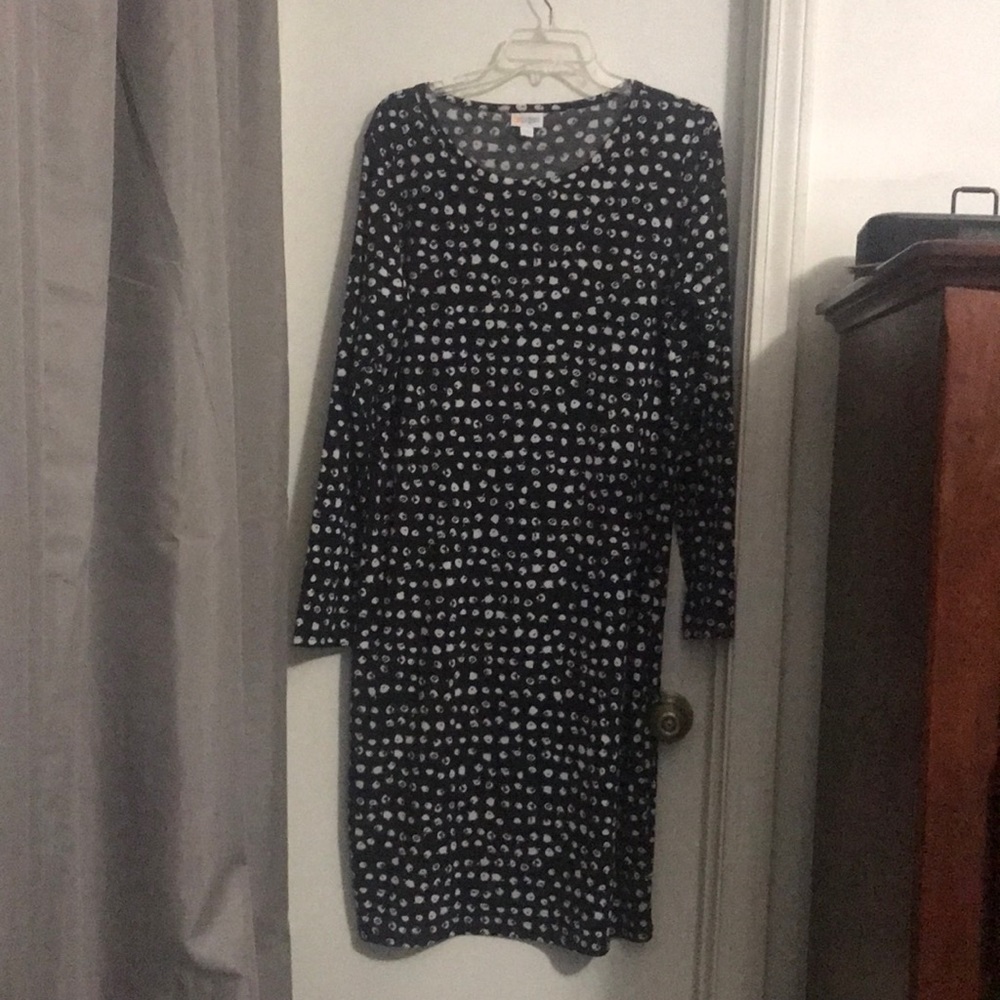 Lularoe Debbie long sleeve dress